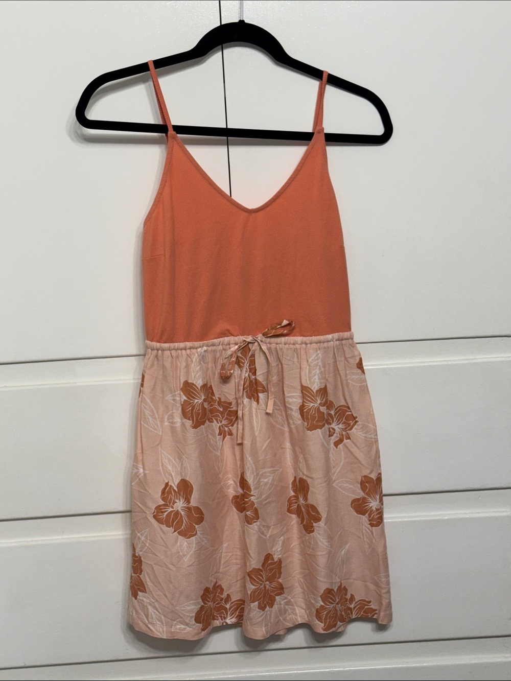 NWT Roxy Coral Pink Sleeveless Midi Dress